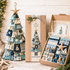 🎄Beginner-Friendly DIY Oversized Patchwork Christmas Tree Door Hanging Kit | Complete Kit with All Tools & Step-by-Step Guide Included 💕