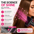 2-in-1 Hot Air Hair Styler Brush – Salon Blowout Volume & Frizz Control Tool