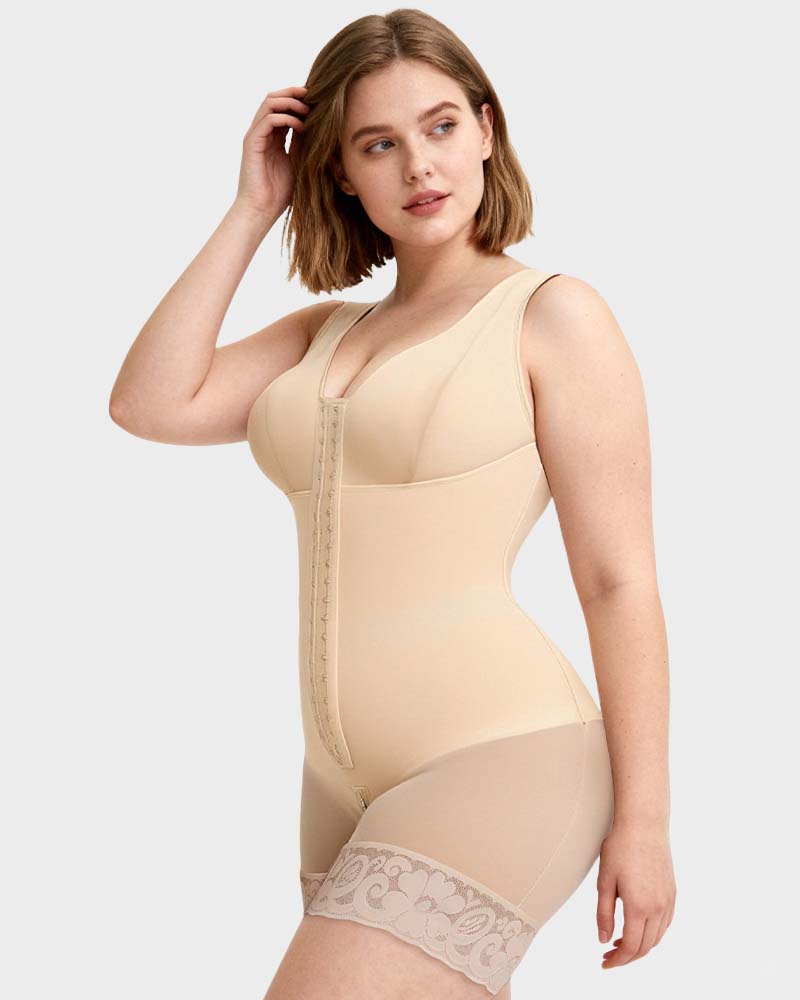 Extra Plus Size Shaper Bodysuit Tummy Control Shapewear With Bra