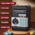 🔥Limited-Time 50% OFF | ✨Kids' Electronic ATM Piggy Bank with Password & Automatic Bill Feeder