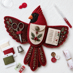 🐦 Bird-Shaped Felt Sewing Organizer DIY Kit