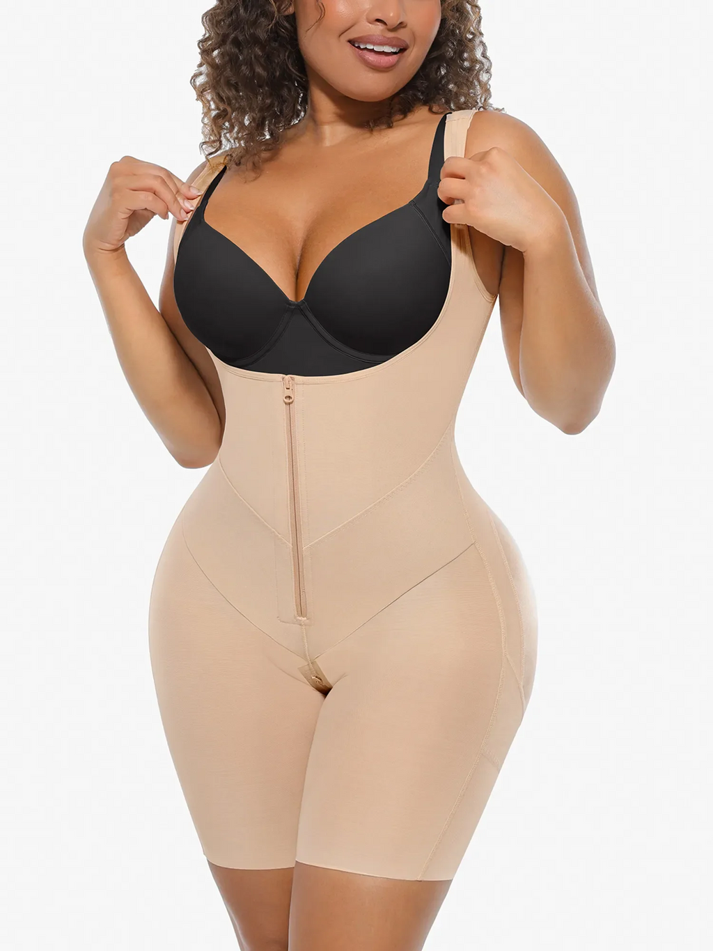 Shapewear with U-Front & High Back | Lifting & Tummy Control