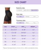 High-waisted shaping shorts with pleated center seam and elastic band