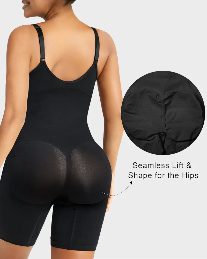 Women's Tummy Control Zip Bodysuit