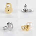 🔥18K Gold Plated Lobe Lifters for Heavy Earrings for Women - Earring Backs for Droopy Ears