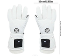 🔥 Rechargeable Heated Gloves – 3 Heat Settings, Waterproof Touchscreen Winter Gloves