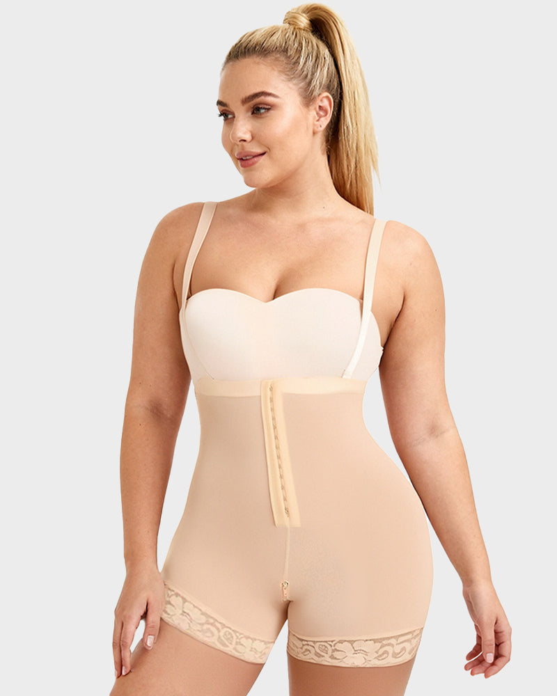 Tummy Control Butt Lifter Bodysuit BBL Fajas