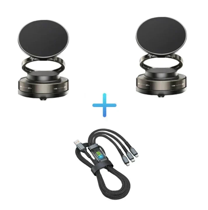 🔥Buy More Save More🔄360° Adjustable Vacuum Magnetic Phone Holder📱🚗