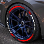 4Pcs 3D Car Tire Stickers – Waterproof Universal Wheel Decals | Motorcycle Auto Exterior Accessories
