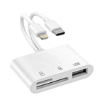 Hot💥Limited-time 50% discount🔌 5-in-1 SD Card Reader for iPhone & USB-C – Fast Photo & Video Transfer Adapter