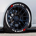 4Pcs 3D Car Tire Stickers – Waterproof Universal Wheel Decals | Motorcycle Auto Exterior Accessories