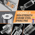🔧Steel Multi-Fit Universal Grip Socket Set with Power Drill Adapter