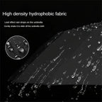 Portable Automatic Folding Umbrella, Windproof Waterproof with Loop Buckle