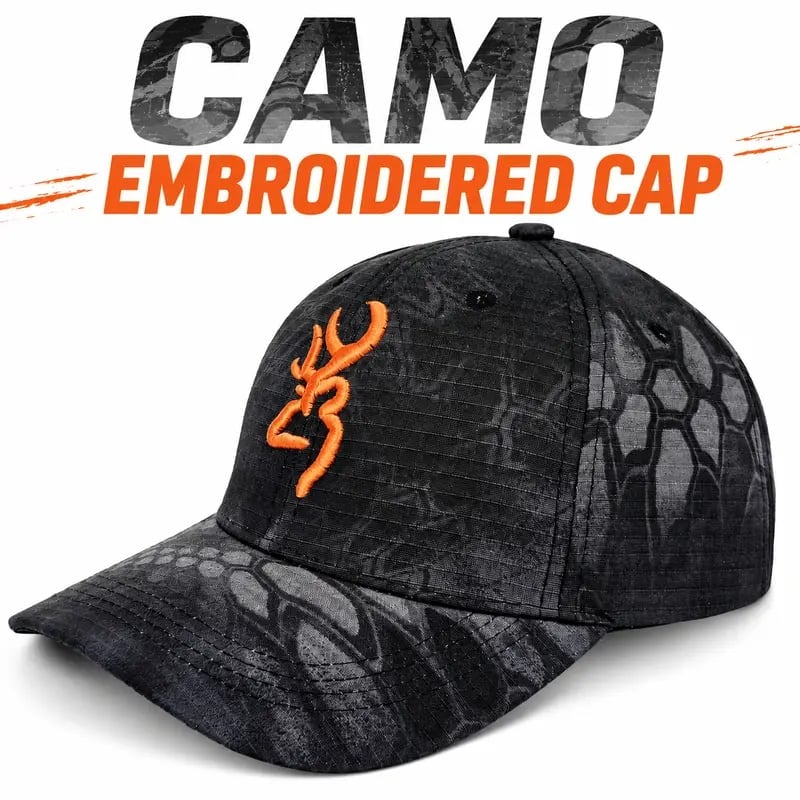 🔥Black Friday Deal 🔥Embroidered Camo Baseball Cap for Men & Women