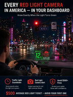 🚗 50% Off Now! Head-Up Display (HUD) GPS Digital Speedometer – Features traffic light countdown and speed camera alerts; a universal driving safety system to help you avoid city traffic fines.