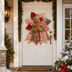 Frosty Snowman Wishes - Oversized Christmas Character Quilted Door Hanger Sewing Kit