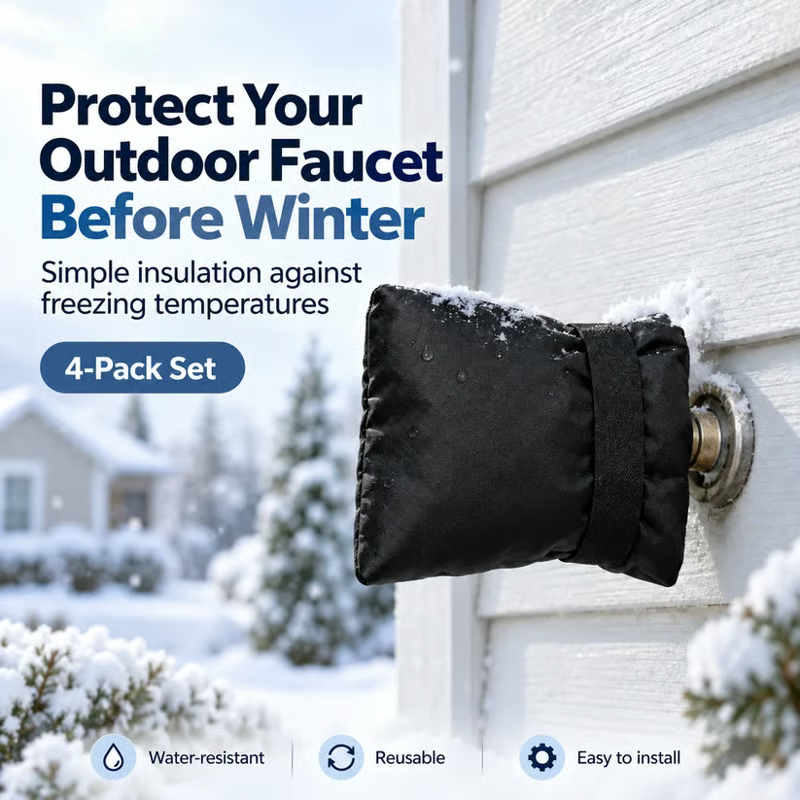 🔥Black Friday Deal❄️ Outdoor Faucet Cover | Winter Freeze Protection Insulated Spigot Protector
