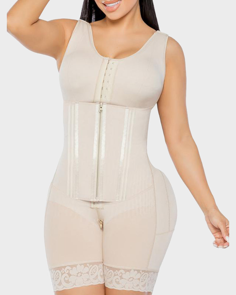 Fajas Colombianas Double Tummy Control Full Body Shapewear