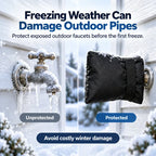 🔥Black Friday Deal❄️ Outdoor Faucet Cover | Winter Freeze Protection Insulated Spigot Protector