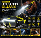 Rechargeable LED Glasses Headlamp