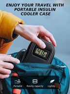 ✨LAST DAY ONLY 49% OFF🔥Insulin Cooler Travel Case with Temperature Display