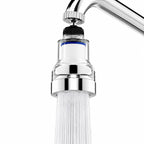 360° Rotating Faucet Aerator Filter, 6-Layer Filter with 3 Water Modes（ Includes 10 Replacement Filters ）