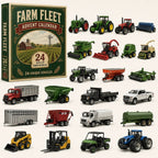 🚜Build the Fleet Collection 24-Day Vehicle Advent Calendar Series | ✨A New Adventure Every Morning