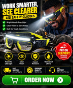 Rechargeable LED Glasses Headlamp