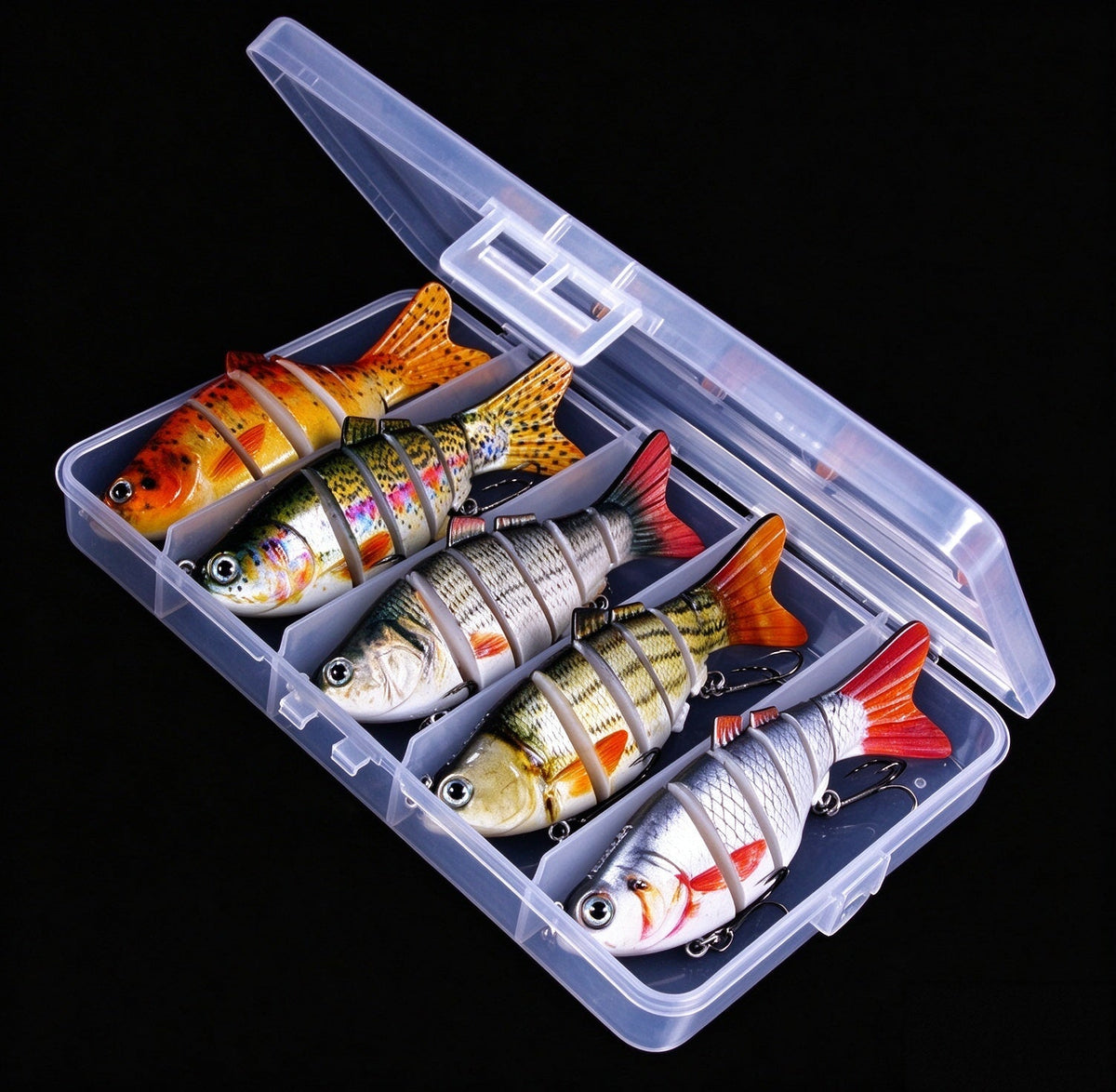 🔥39% OFF - Last Day Only🔥6-Segment Lifelike Fishing Lures🎣