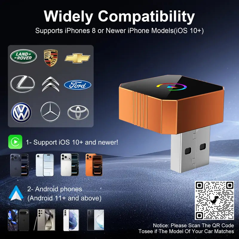 2026 Wireless CarPlay Converter