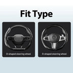 Non-Slip Car Steering Wheel Cover for 15 Inch Wheels