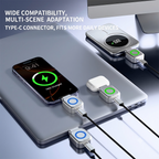 140W Type-C Physical-Disconnect Battery Power Bank,Smart Auto-Stop