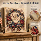 🎁Last Day 49% OFF-USA 250th Anniversary DIY Pearl Painting Kit ✨❤️‍🔥