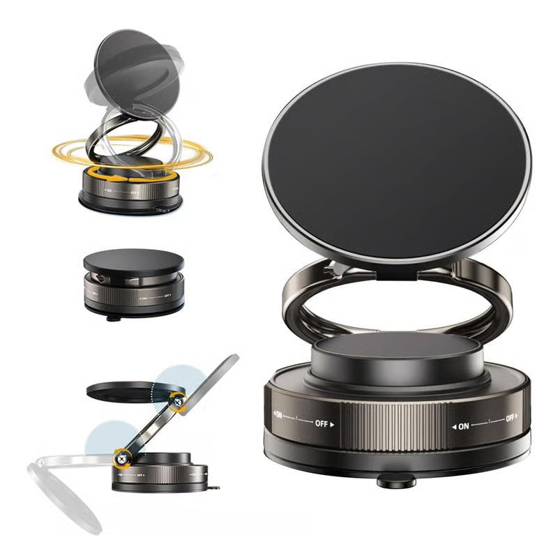 🔥Buy More Save More🔄360° Adjustable Vacuum Magnetic Phone Holder📱🚗