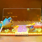 🎨 LED Drawing Board for Kids – Erasable Acrylic Art Board ✨
