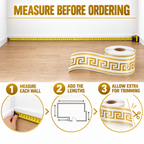 ⏳Limited-time 50% off⏰Self-Adhesive Skirting Board Border Sticker🧱🔰